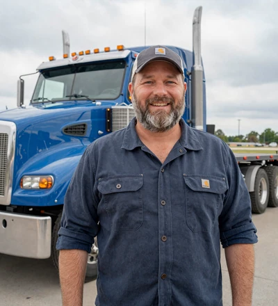 Dave - trucker dating profile