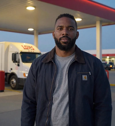 Trevor - trucker dating profile