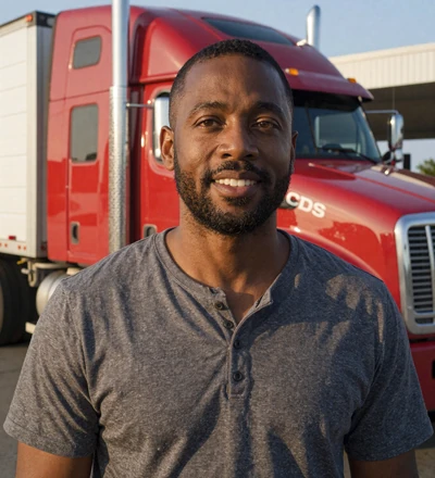 Darius - trucker dating profile
