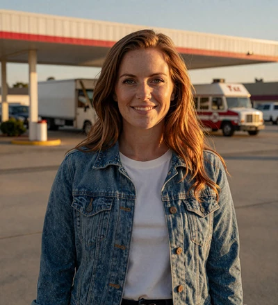 Sarah - trucker dating profile