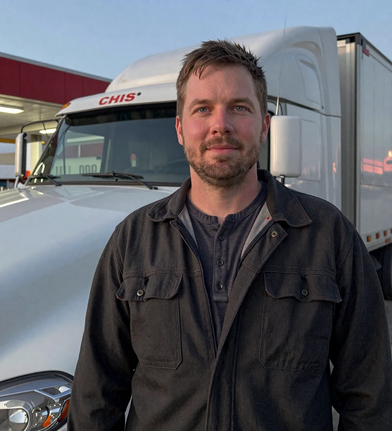 Chris - trucker dating profile